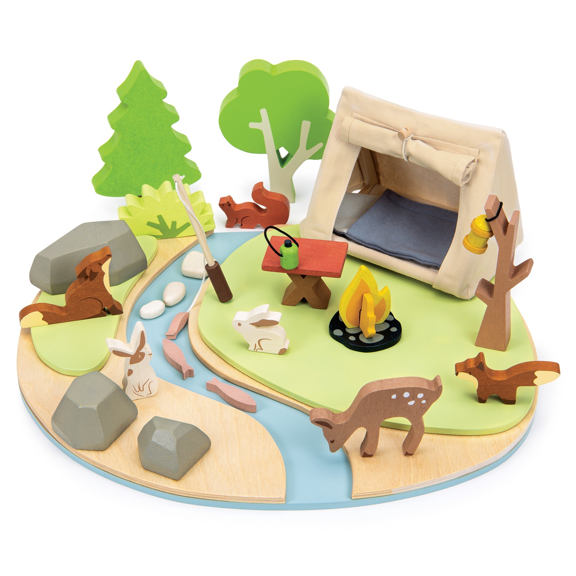 Tender Leaf Wildlife Camping Playset - Playroom Avenue