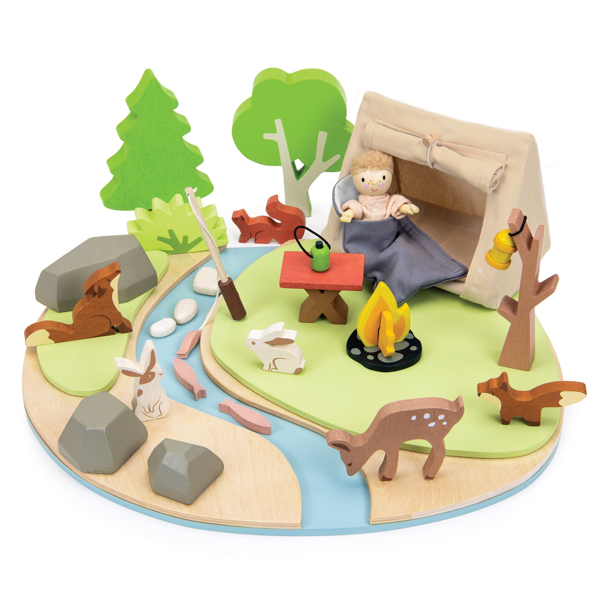 Tender Leaf Wildlife Camping Playset - Playroom Avenue