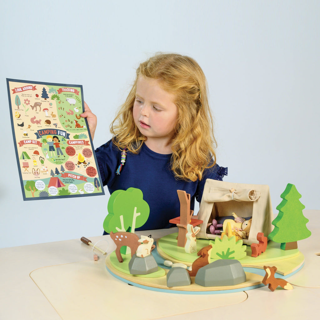 Tender Leaf Wildlife Camping Playset - Playroom Avenue