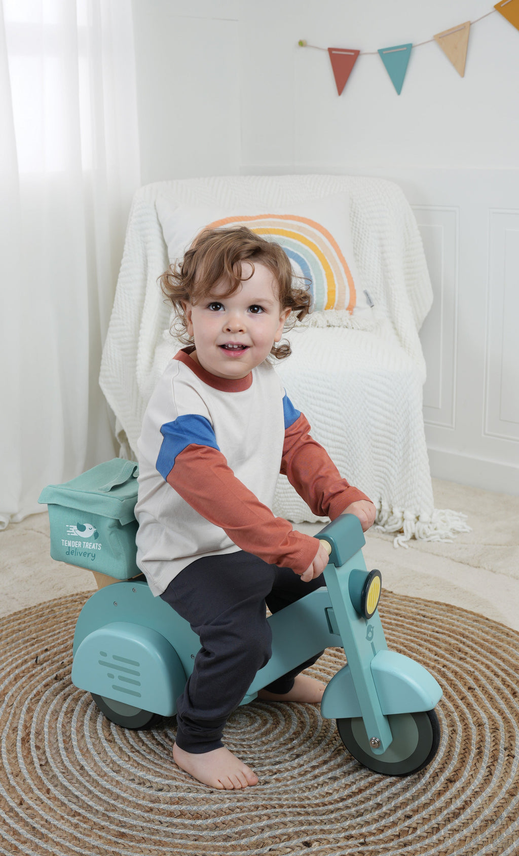 Tender Leaf Delivery Scooter | Playroom Avenue