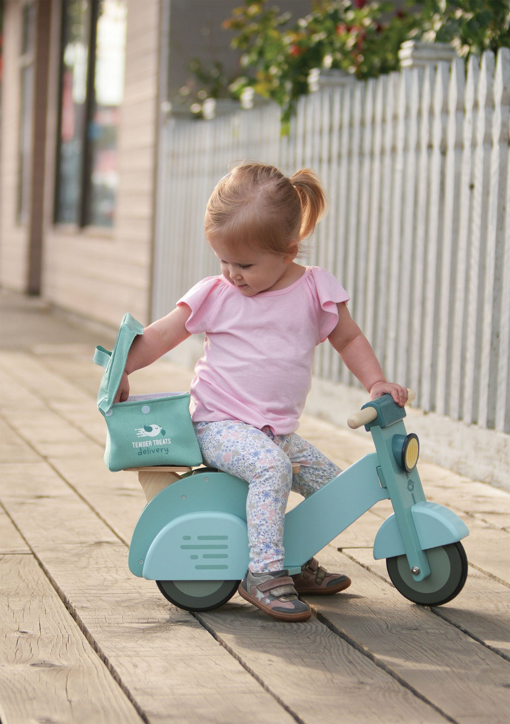 Tender Leaf Delivery Scooter | Playroom Avenue