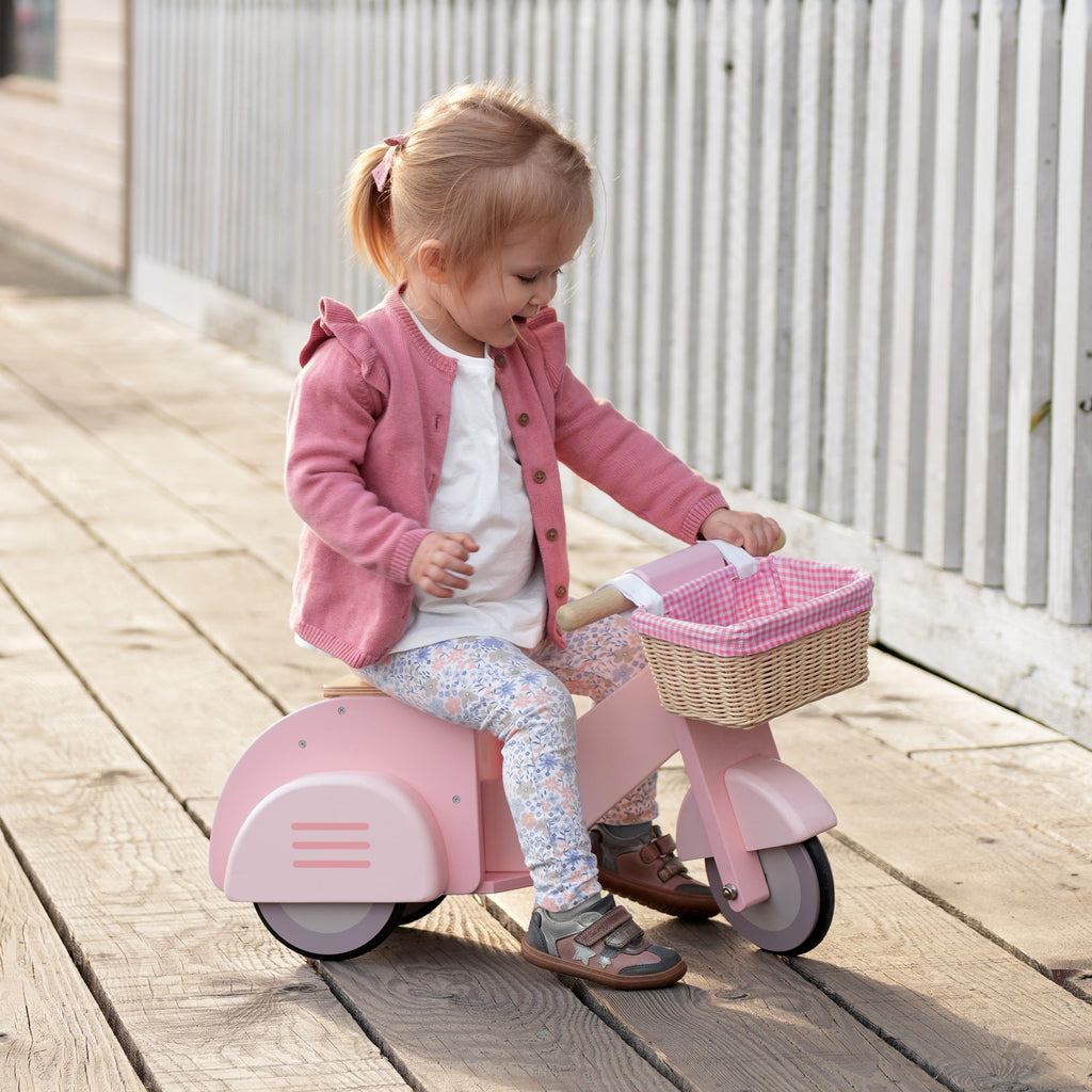 Tender Leaf Scooter with Basket | Playroom Avenue