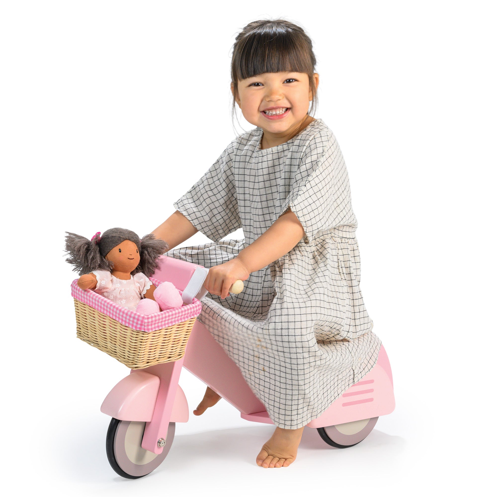 Tender Leaf Scooter with Basket - Playroom Avenue