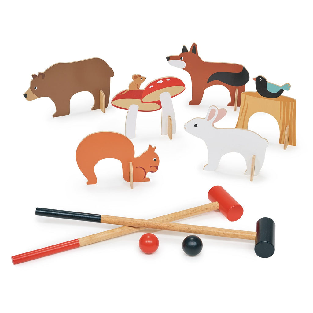 Tender Leaf Woodland Indoor Croquet Set | Playroom Avenue