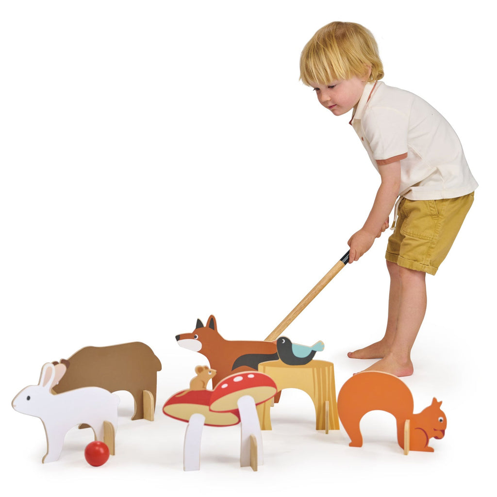 Tender Leaf Woodland Indoor Croquet Set | Playroom Avenue