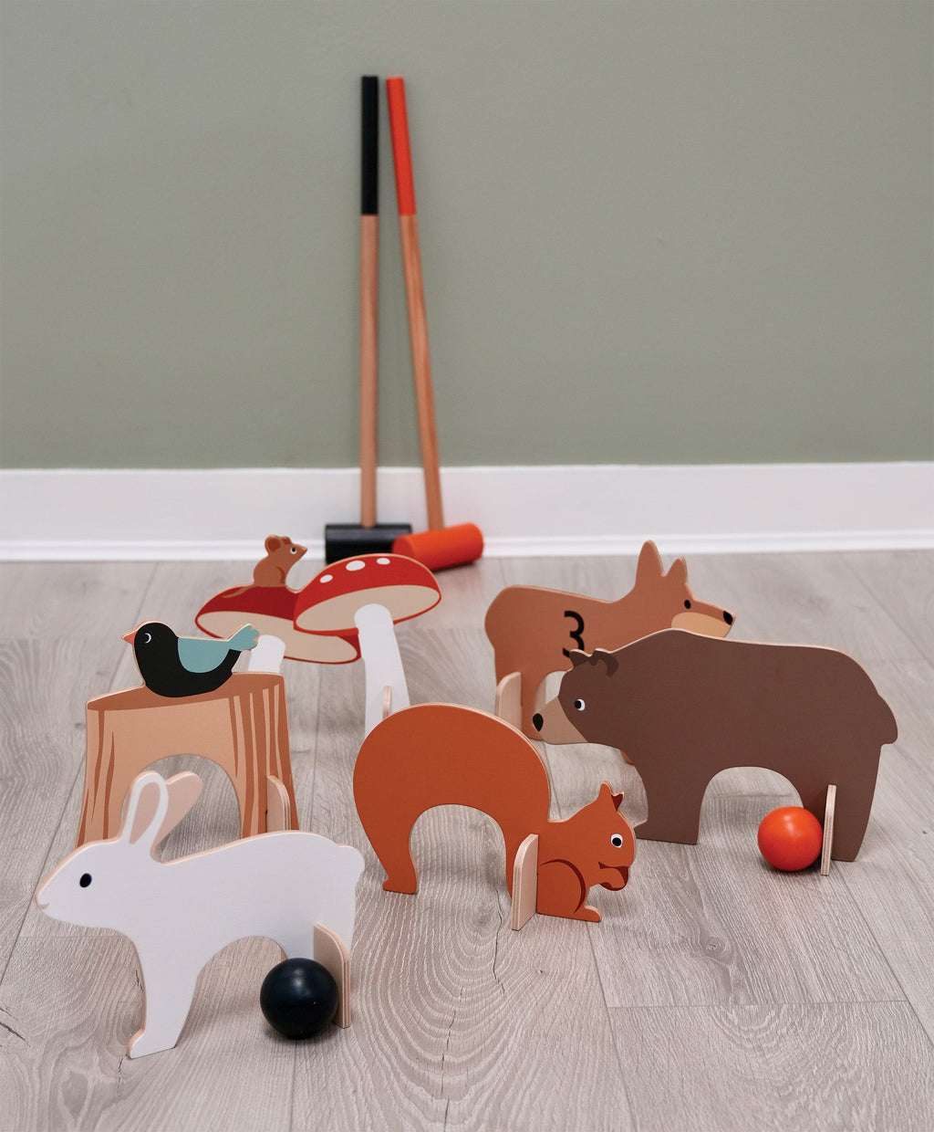 Tender Leaf Woodland Indoor Croquet Set | Playroom Avenue