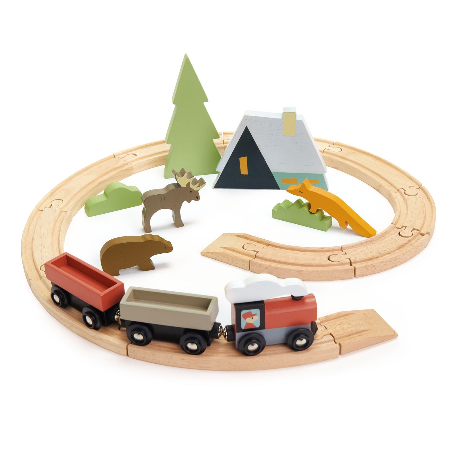 Tender Leaf Treetops Train Set | Playroom Avenue
