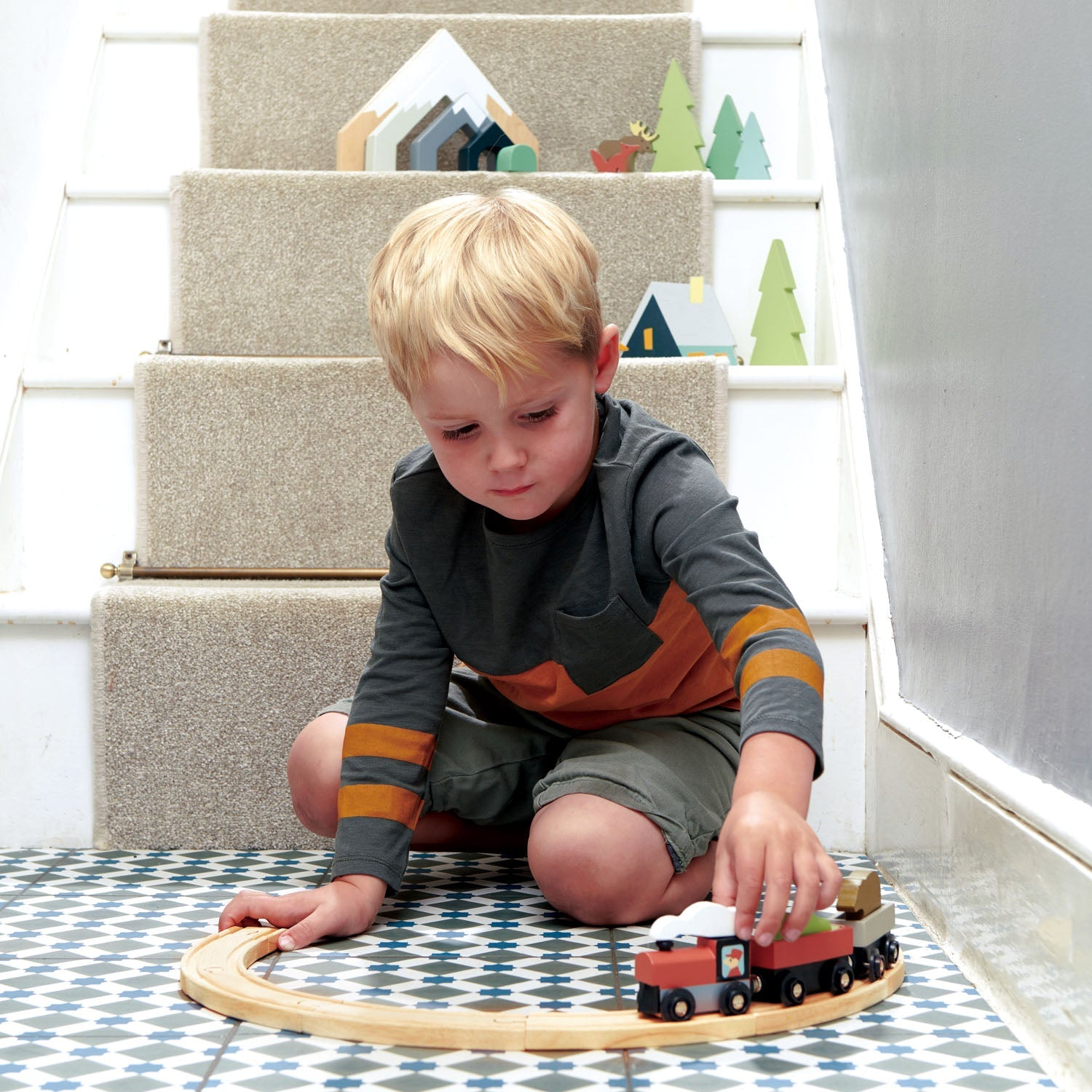 Tender Leaf Treetops Train Set | Playroom Avenue