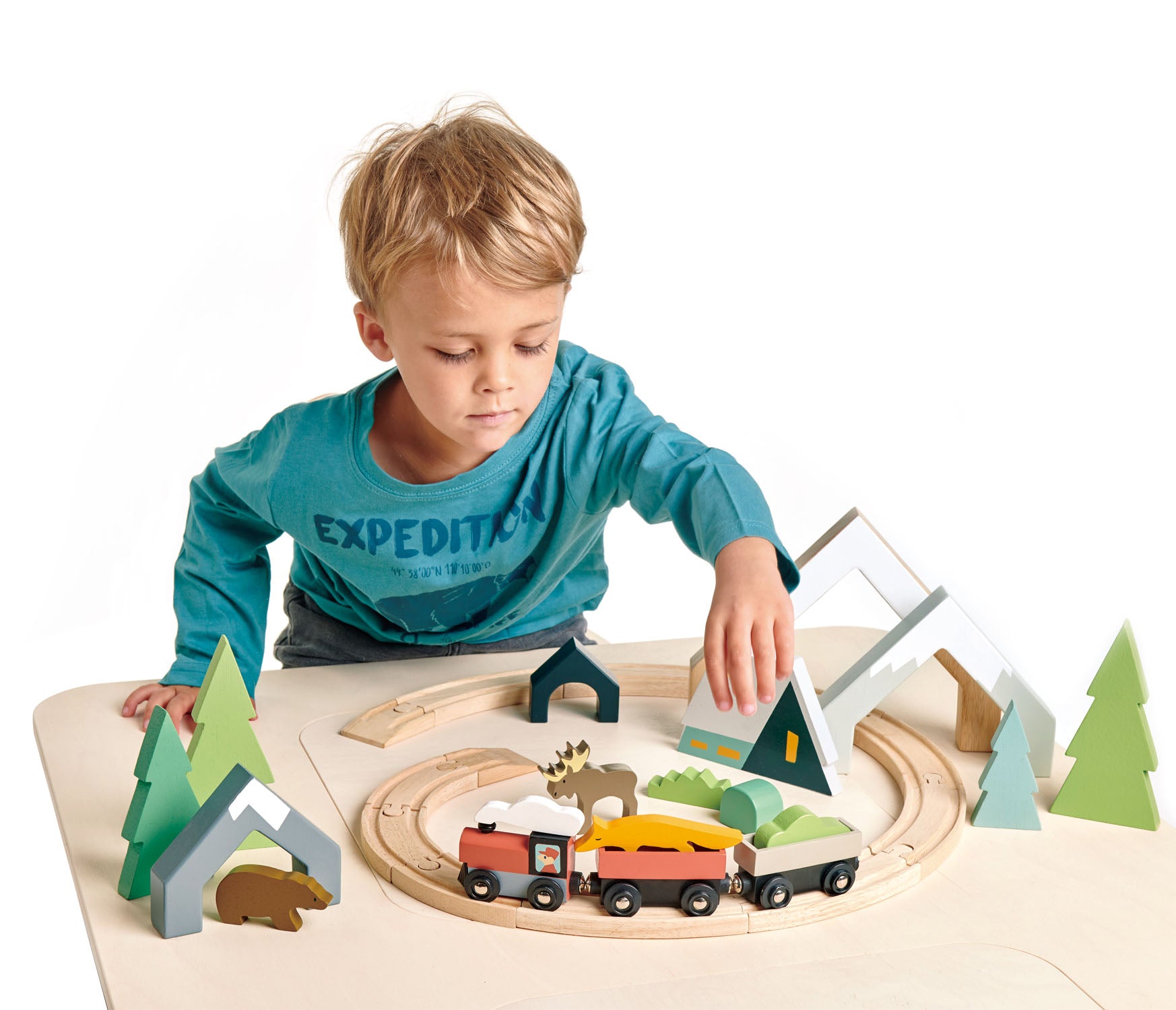 Tender Leaf Treetops Train Set | Playroom Avenue
