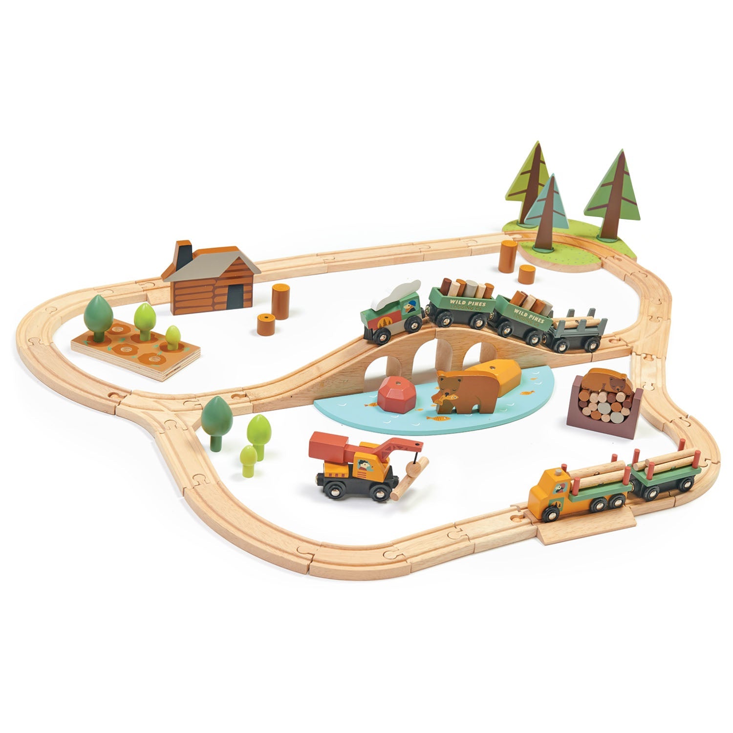 Tender Leaf Wild Pines Train Set | Playroom Avenue