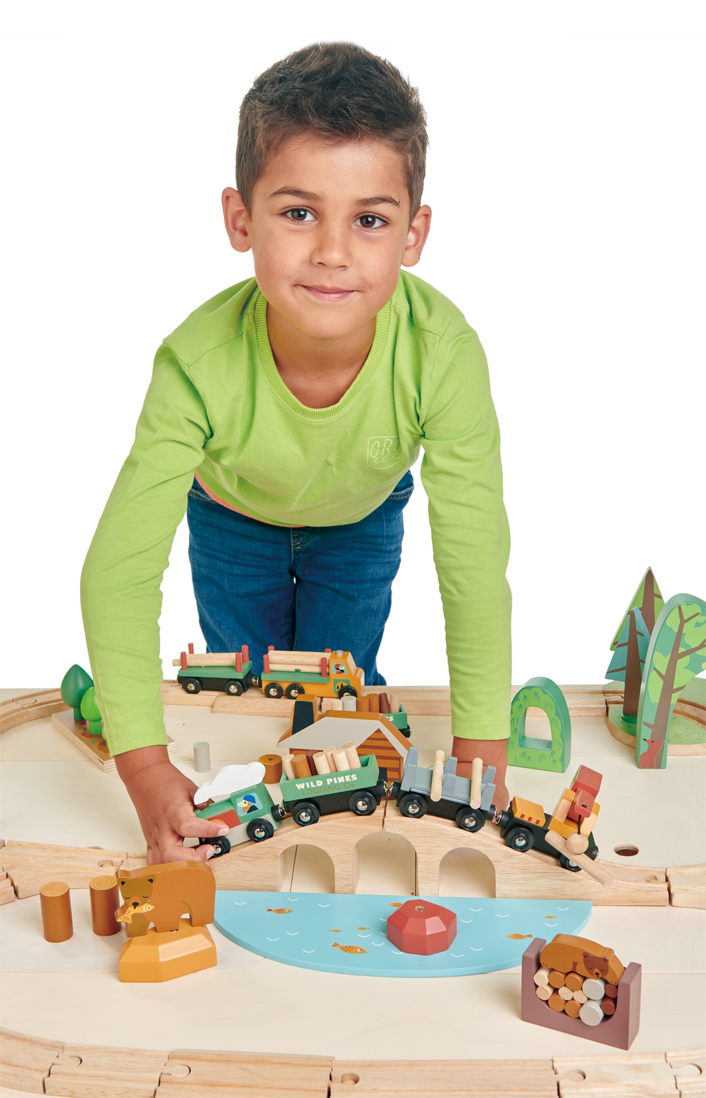 Tender Leaf Wild Pines Train Set | Playroom Avenue