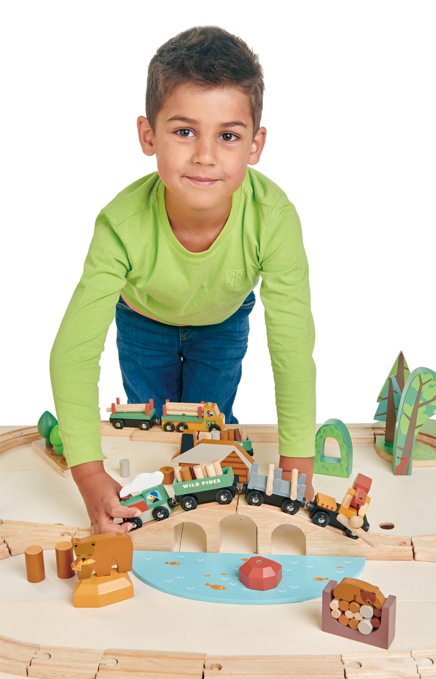 Tender Leaf Wild Pines Train Set | Playroom Avenue