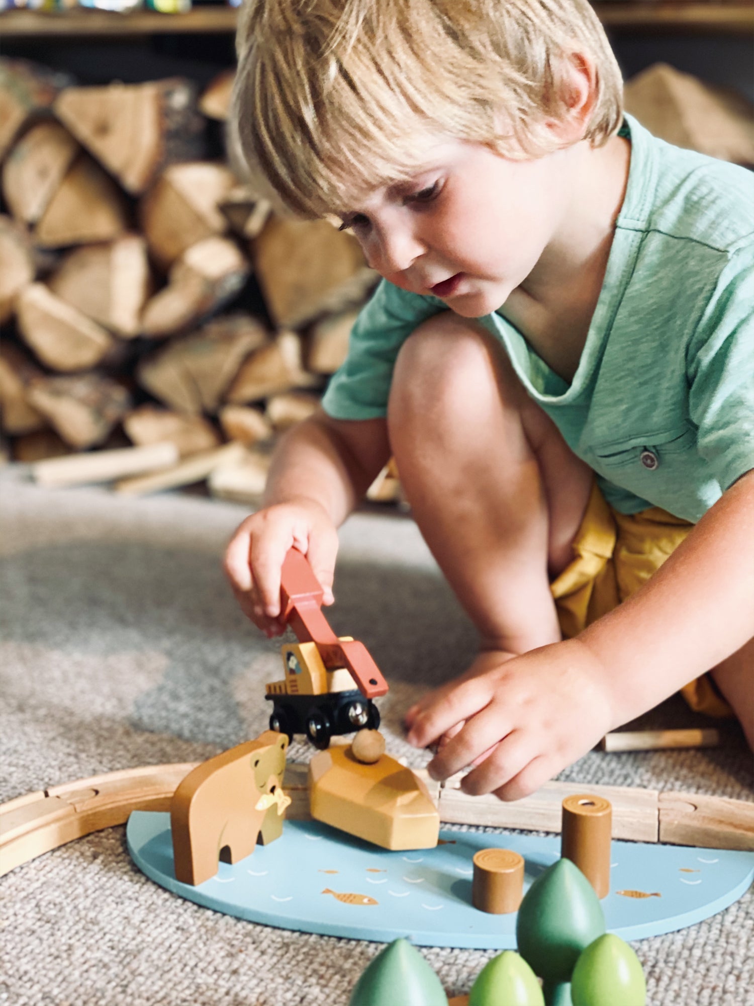 Tender Leaf Wild Pines Train Set | Playroom Avenue