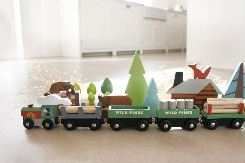 Tender Leaf Wild Pines Train Set | Playroom Avenue