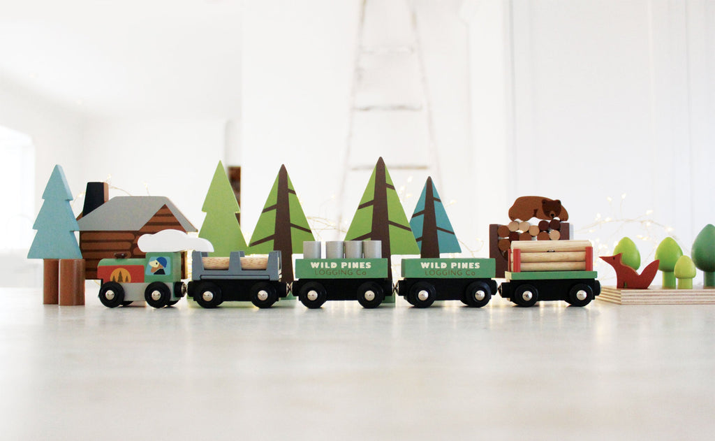 Tender Leaf Wild Pines Train Set | Playroom Avenue