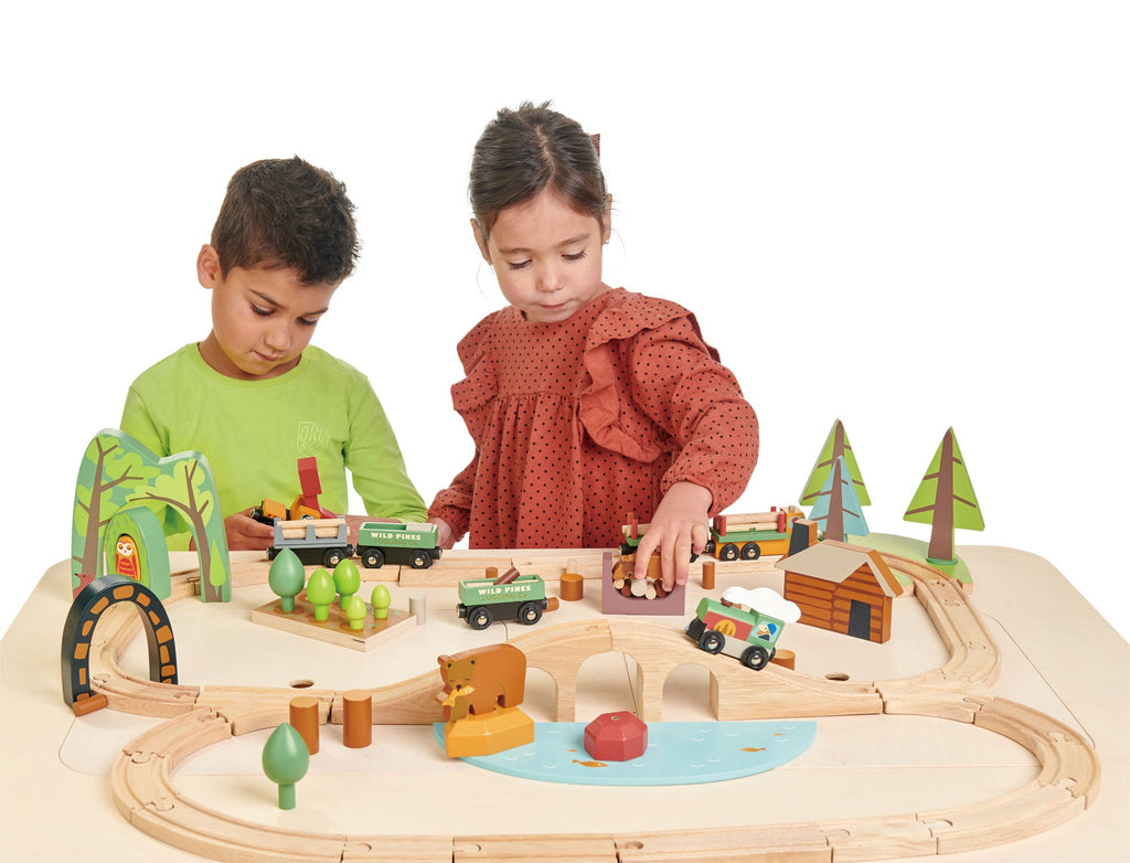 Tender Leaf Wild Pines Train Set | Playroom Avenue