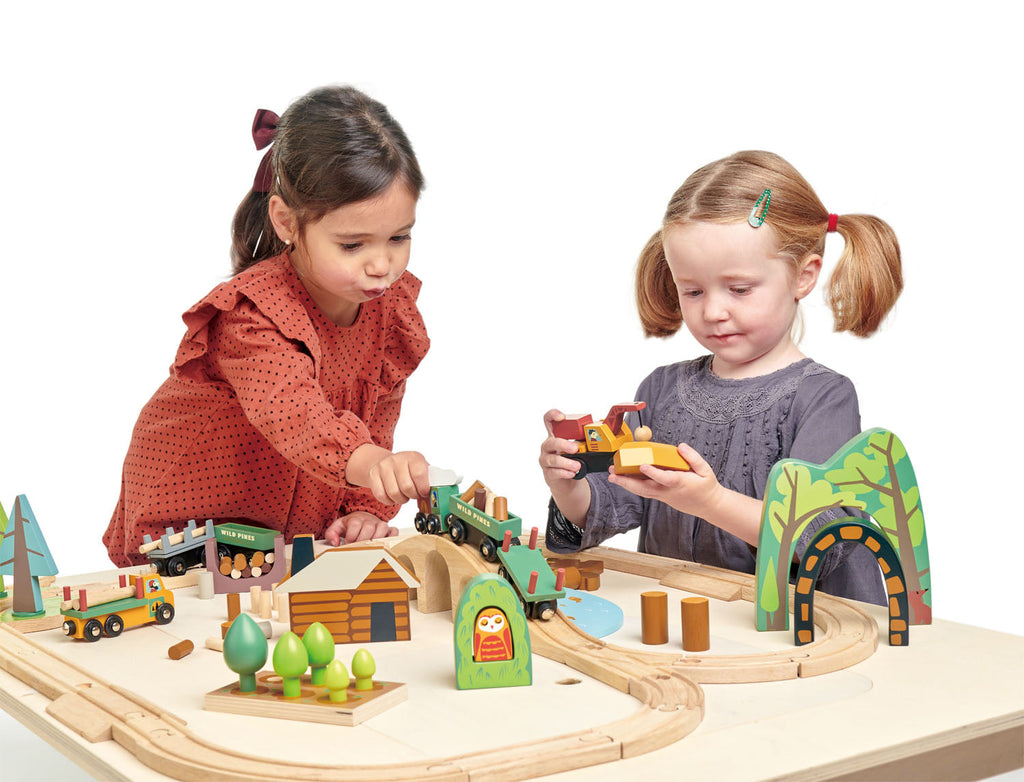 Tender Leaf Wild Pines Train Set | Playroom Avenue