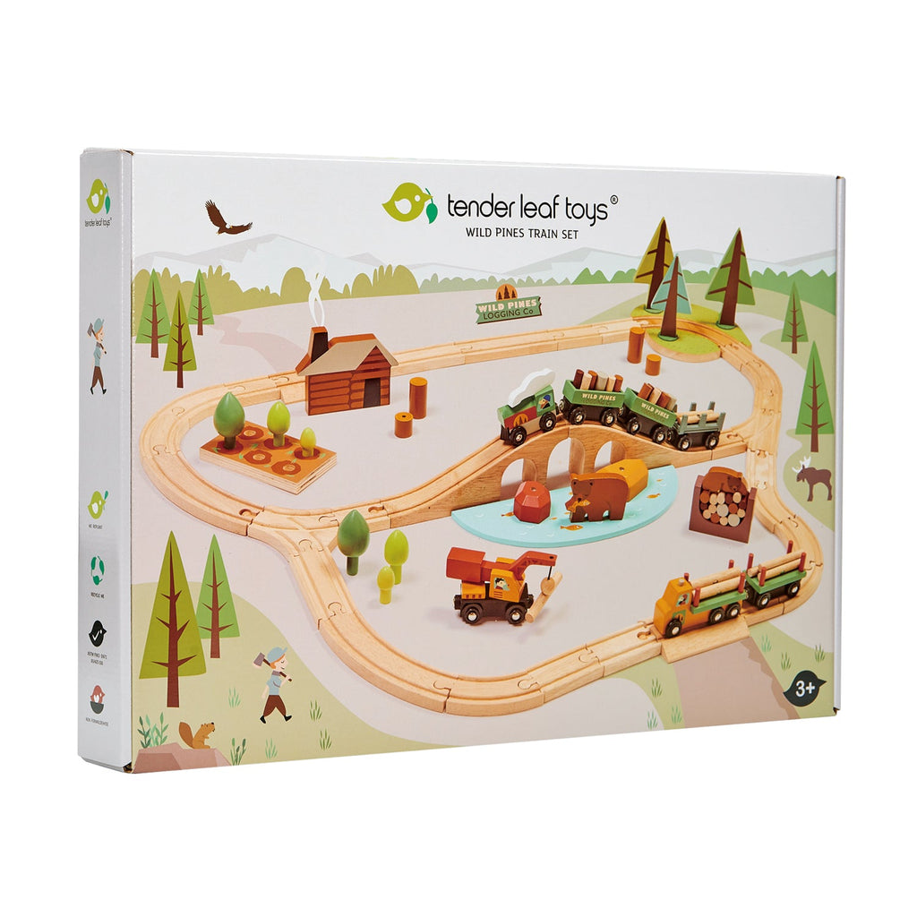 Tender Leaf Wild Pines Train Set | Playroom Avenue