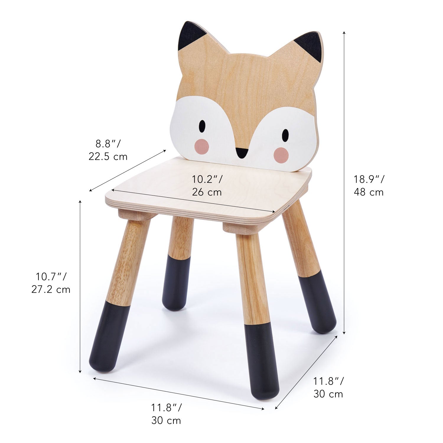 Tender Leaf Forest Fox Chair | Playroom Avenue