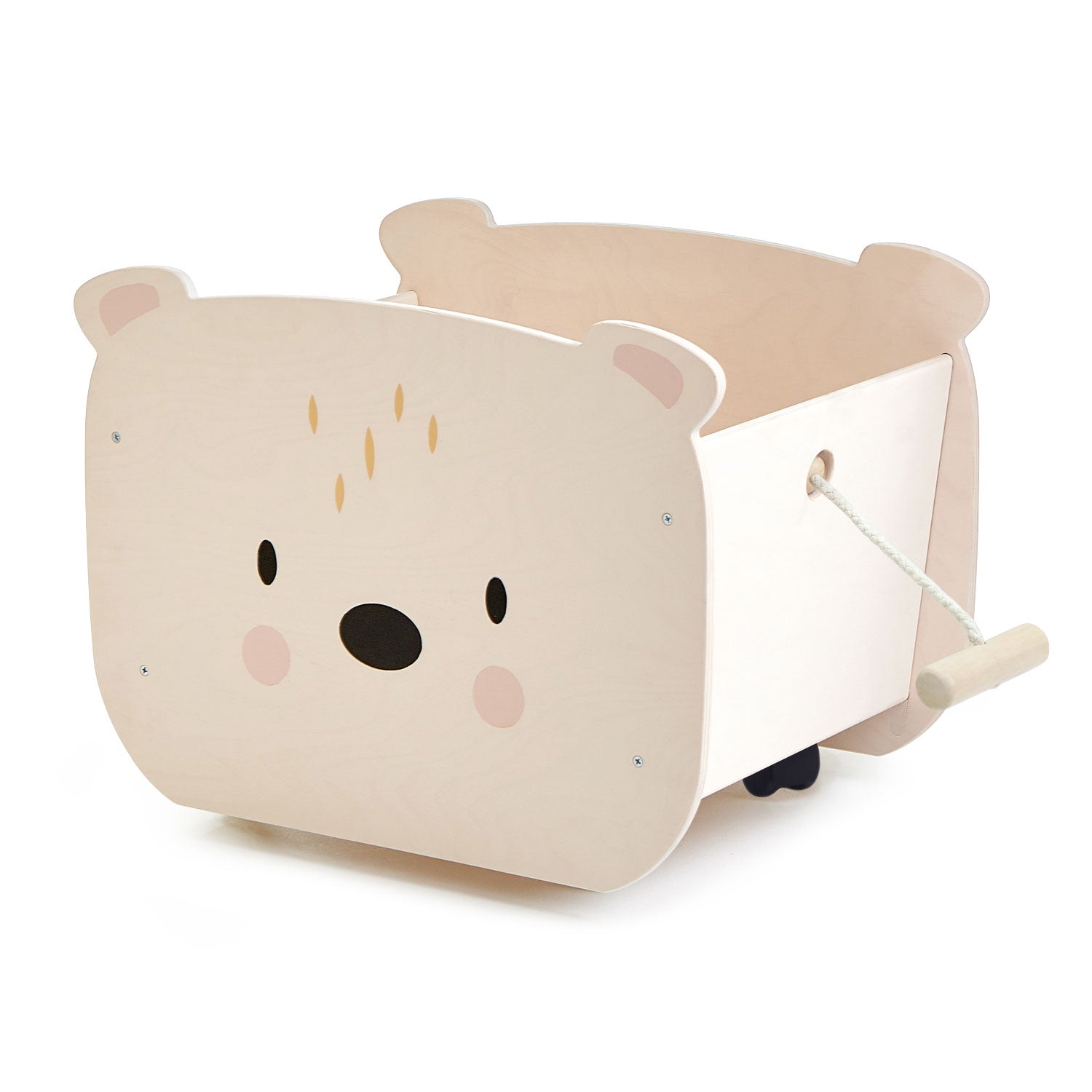 Tender Leaf Pull Along Bear Cart | Playroom Avenue