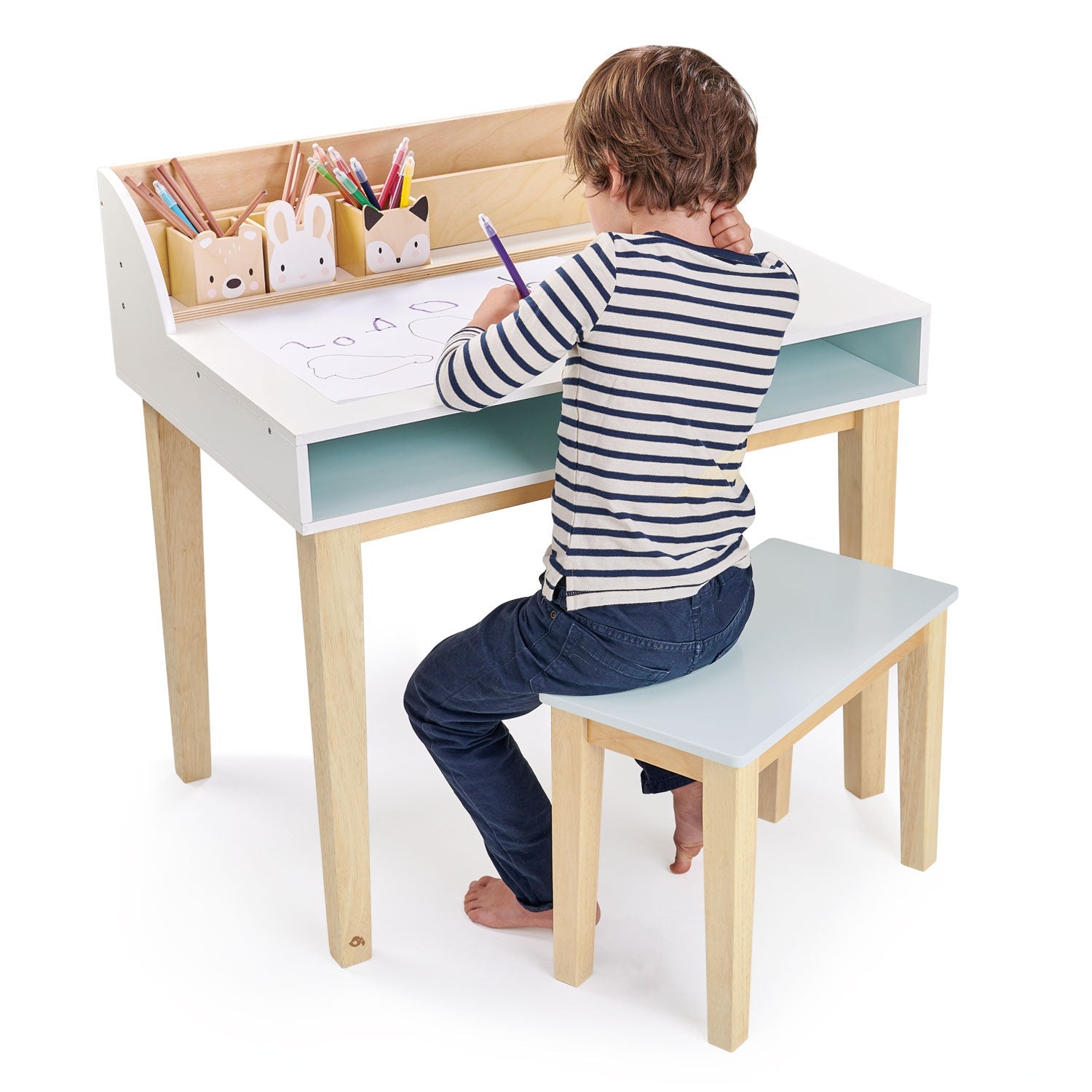 Tender Leaf Desk and Chair - Playroom Avenue