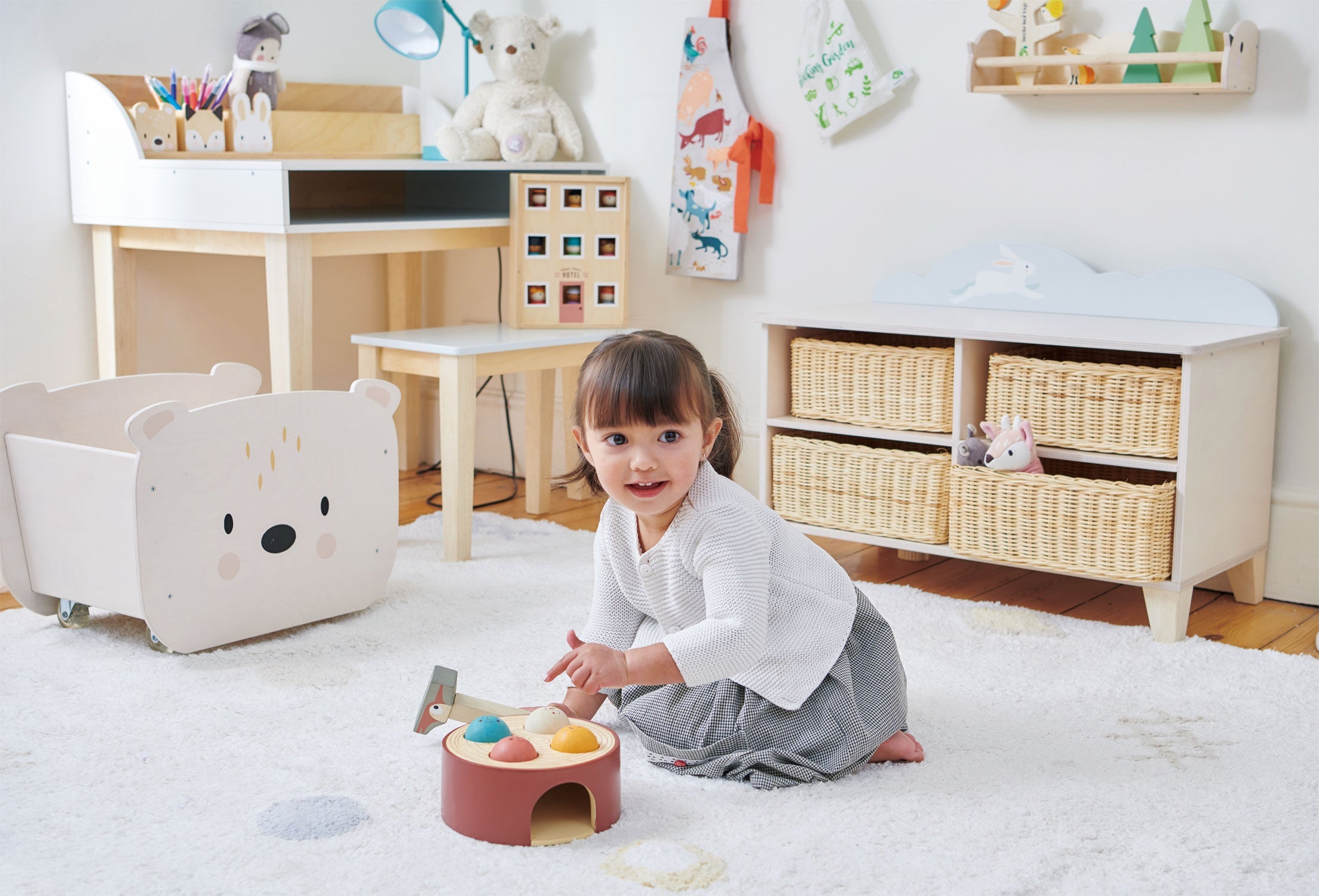 Tender Leaf Bunny Storage Unit | Playroom Avenue
