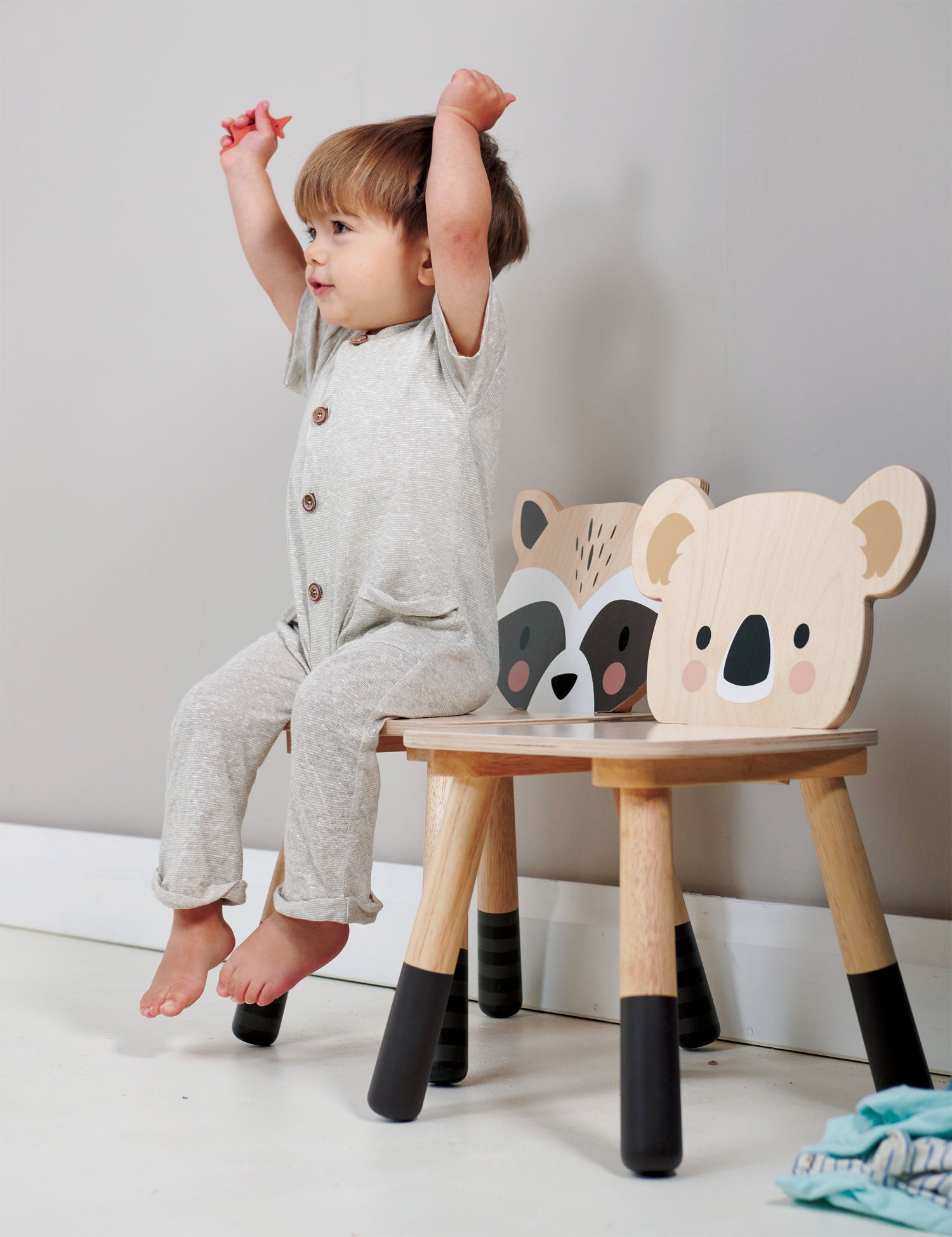Tender Leaf Forest Raccoon Chair | Playroom Avenue