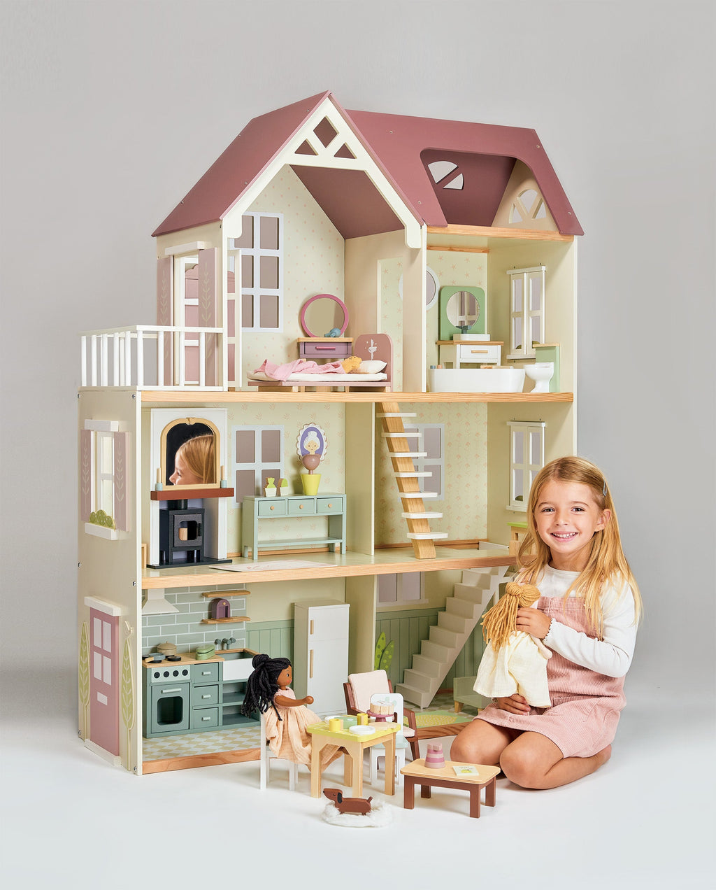 Tender Leaf Ferne Wooden Doll | Playroom Avenue