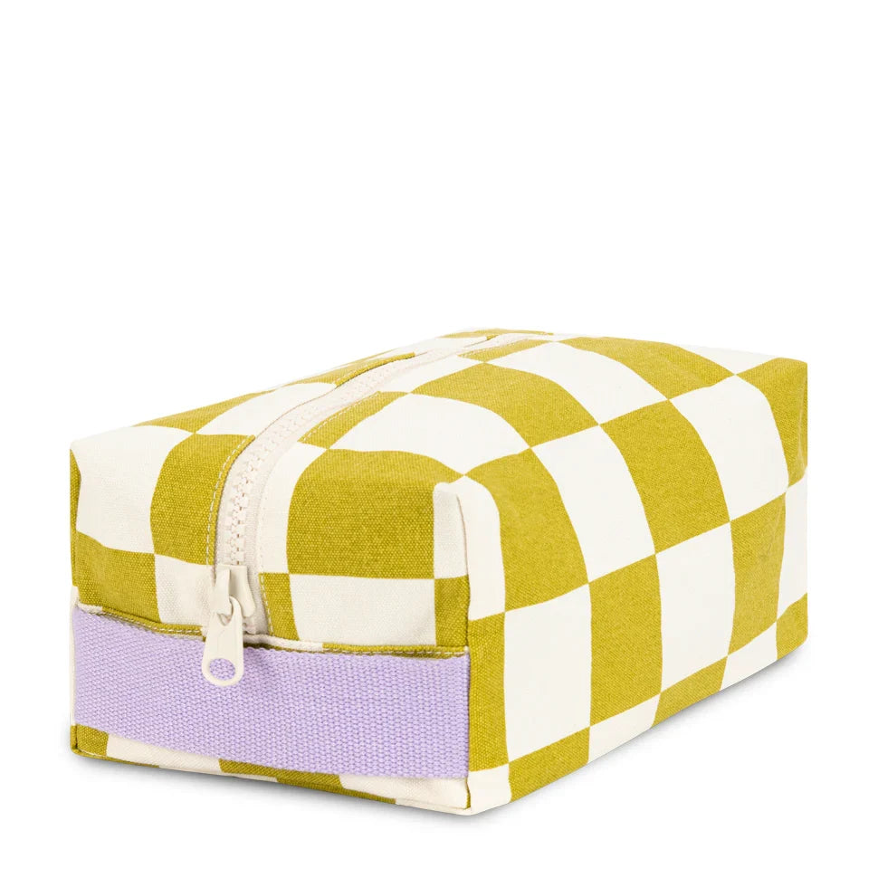 The Good Kiind 'Extra Set' Bag Checks Pear | Playroom Avenue