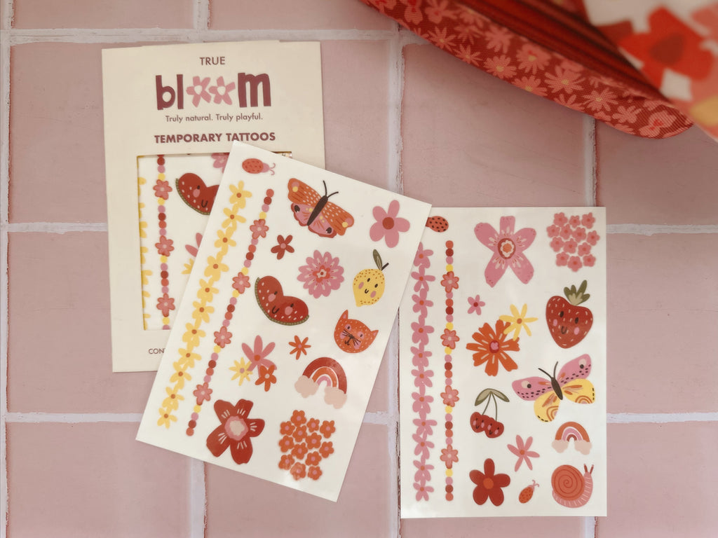Truebloom Kids Temporary Tattoos | Playroom Avenue