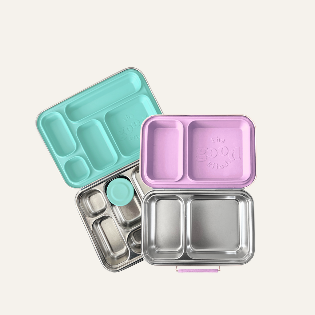 The Good Kiind Bundle: The Snacker™ + The Explorer™ Mint Explorer + Lavender Snacker | Playroom Avenue