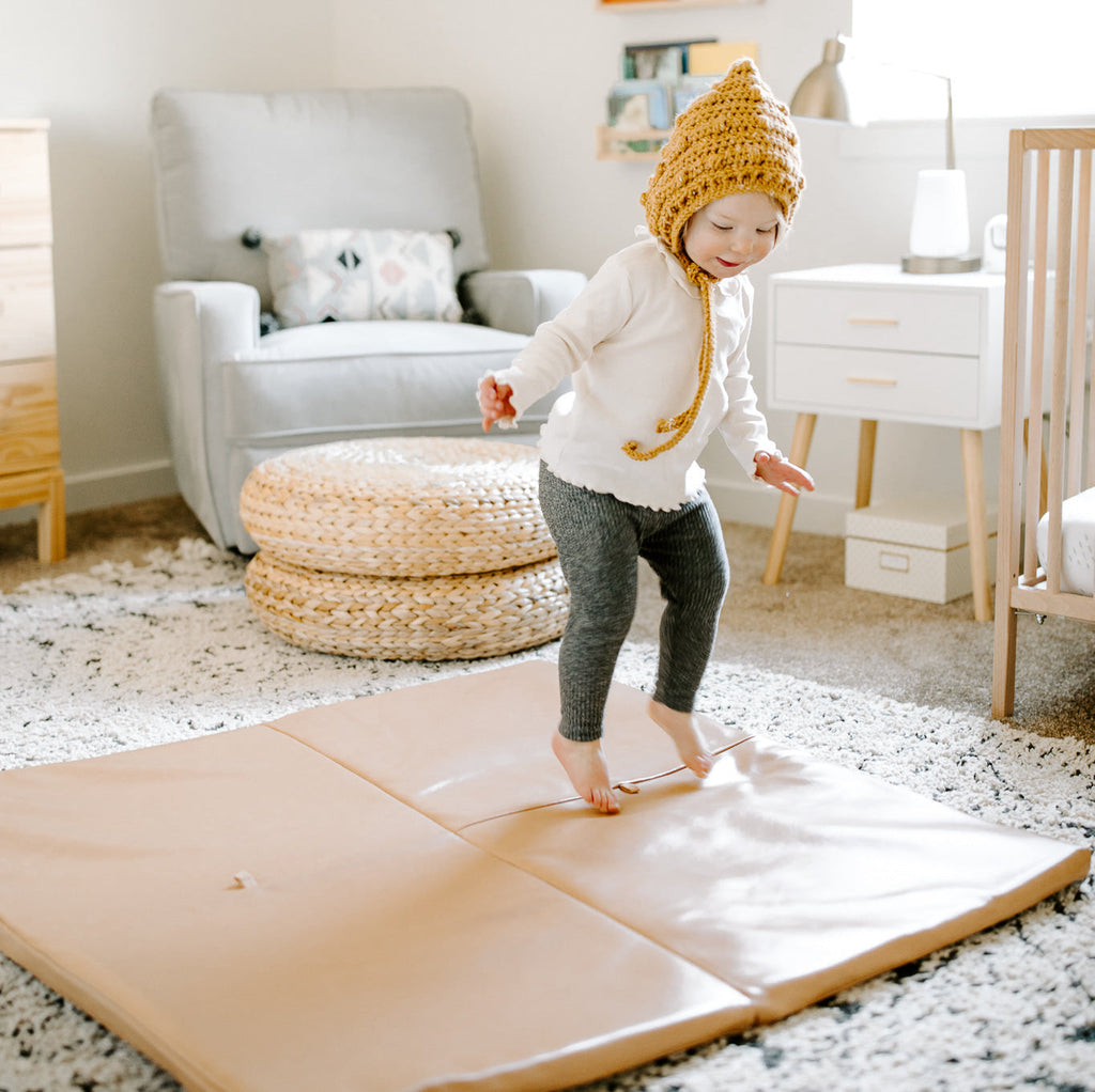 Toki Kids Sand Vegan Leather Mat - Playroom Avenue