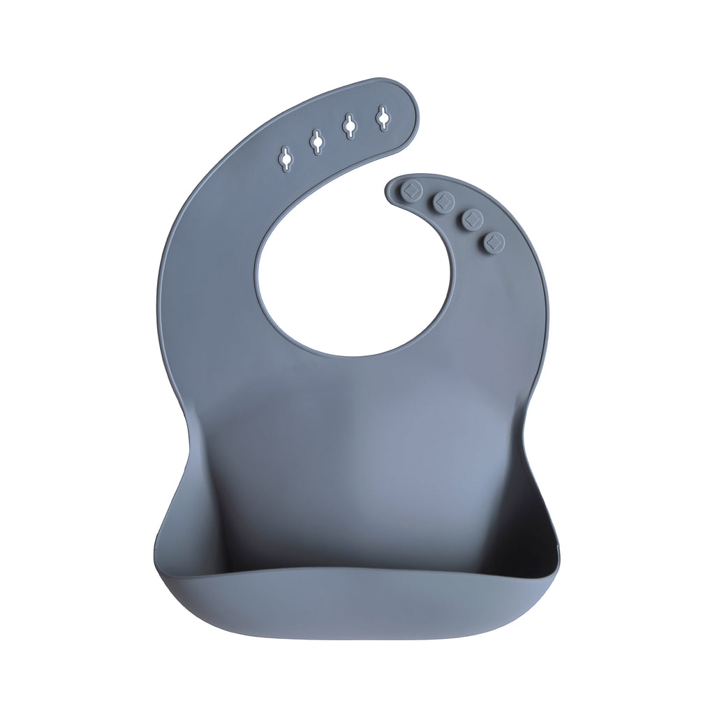 Mushie Silicone Baby Bib Tradewinds | Playroom Avenue