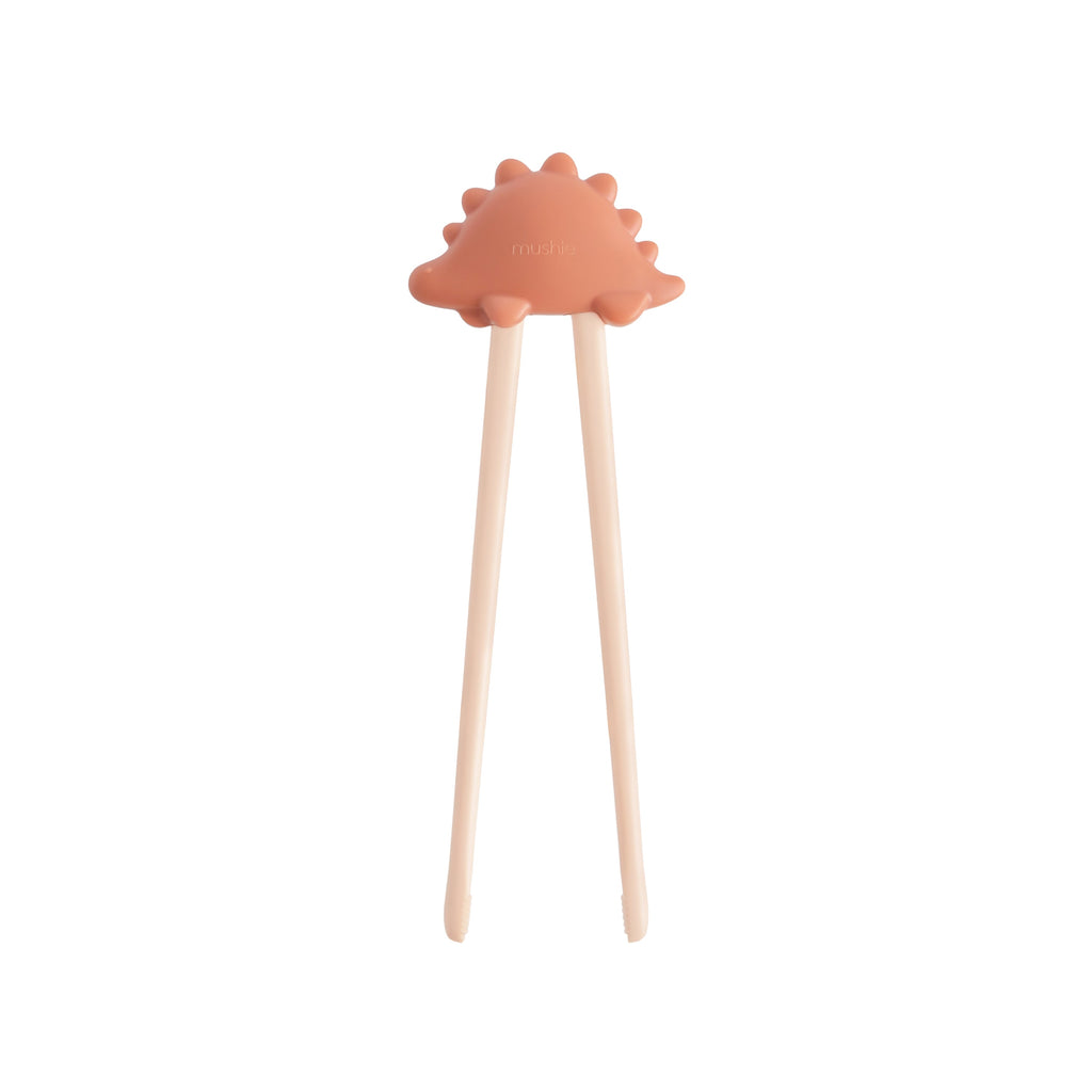 Mushie Training Chopsticks Rose | Playroom Avenue