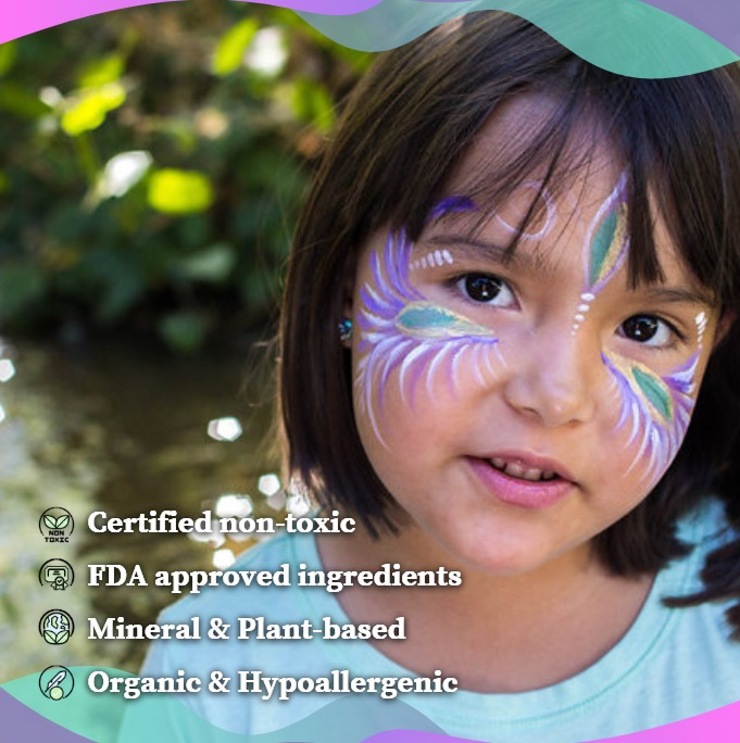 Natural Face Paint Kit | Playroom Avenue