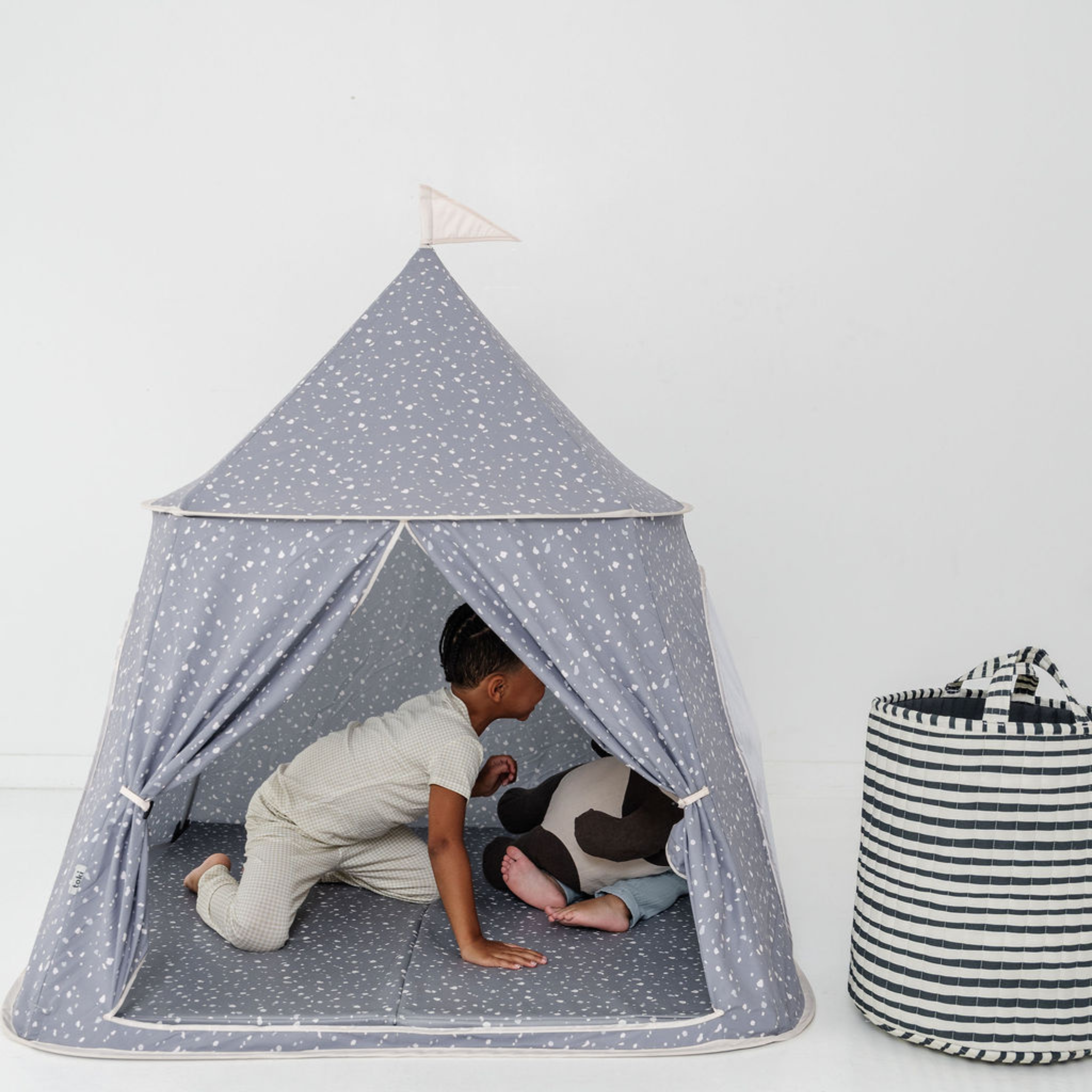 Toki Kids Terrazzo Slate Play Tent | Playroom Avenue