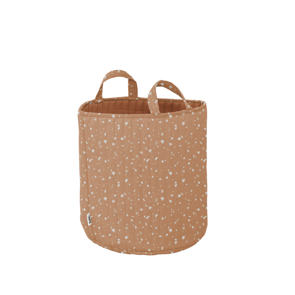 Terrazzo Clay Storage Basket | Playroom Avenue