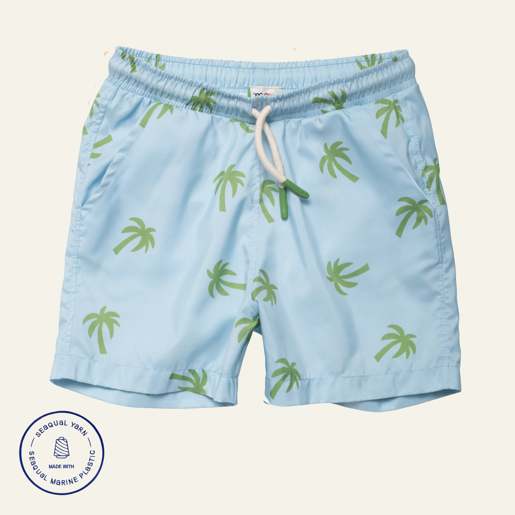 Mon Coeur Palm Tree Swim Trunk | Playroom Avenue