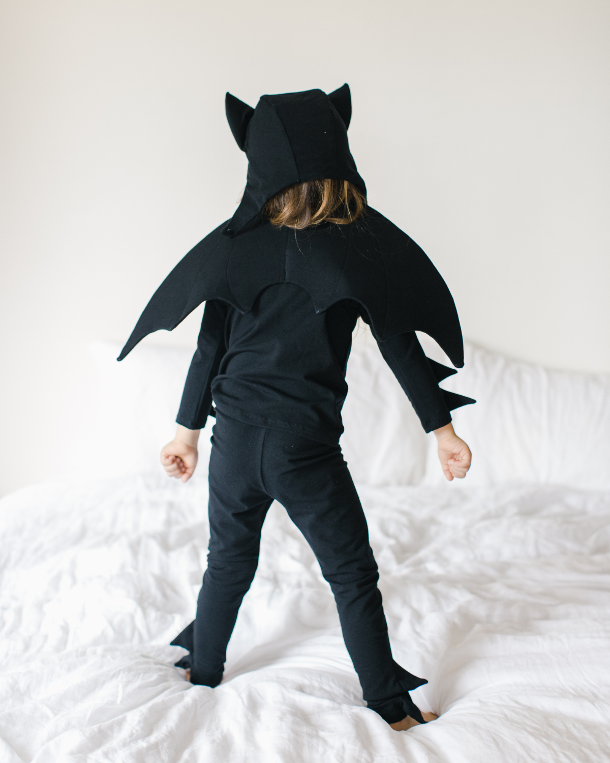 Band of the Wild Black Bat Costume