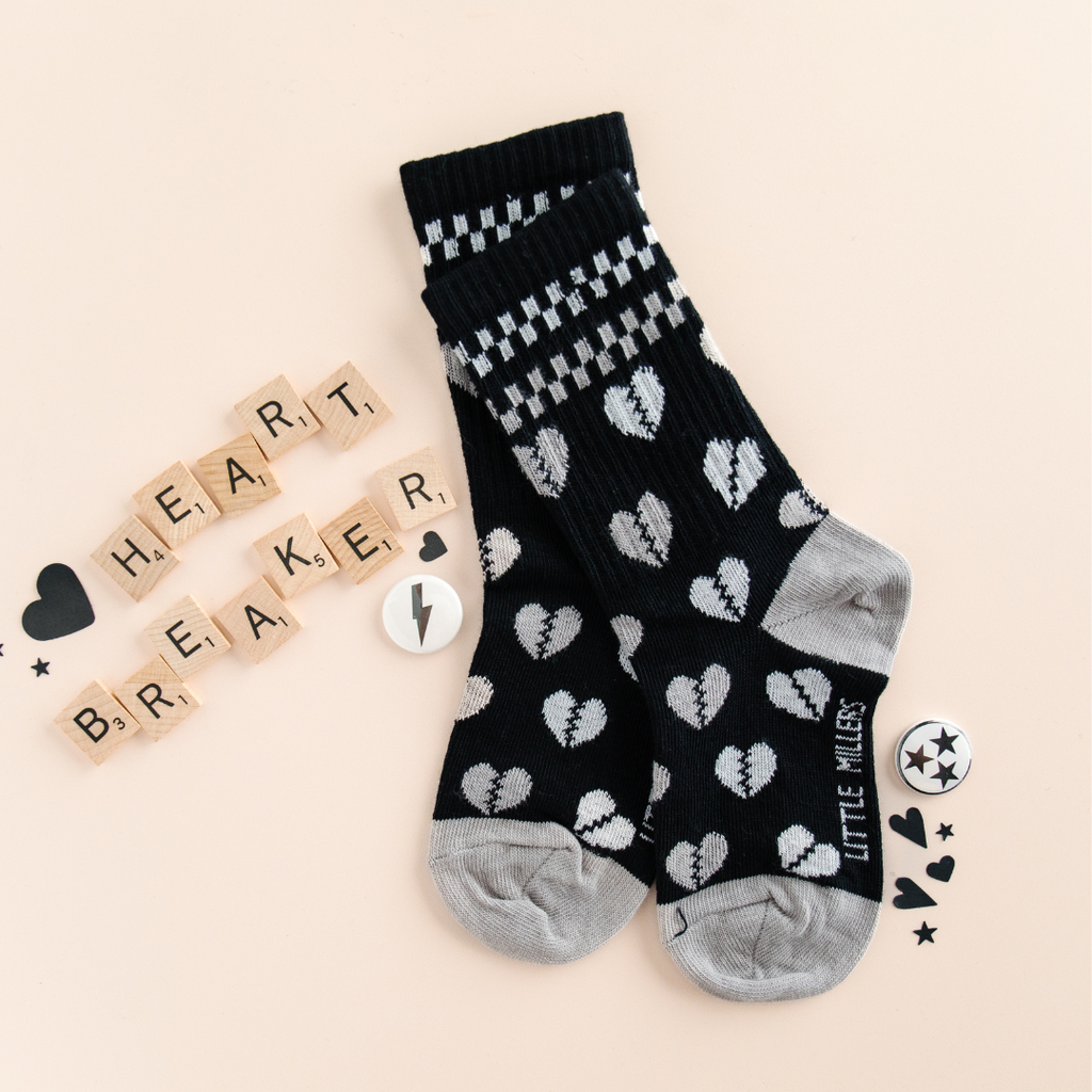 Little Millers Heartbreaker Sock 5Y-8Y | Playroom Avenue