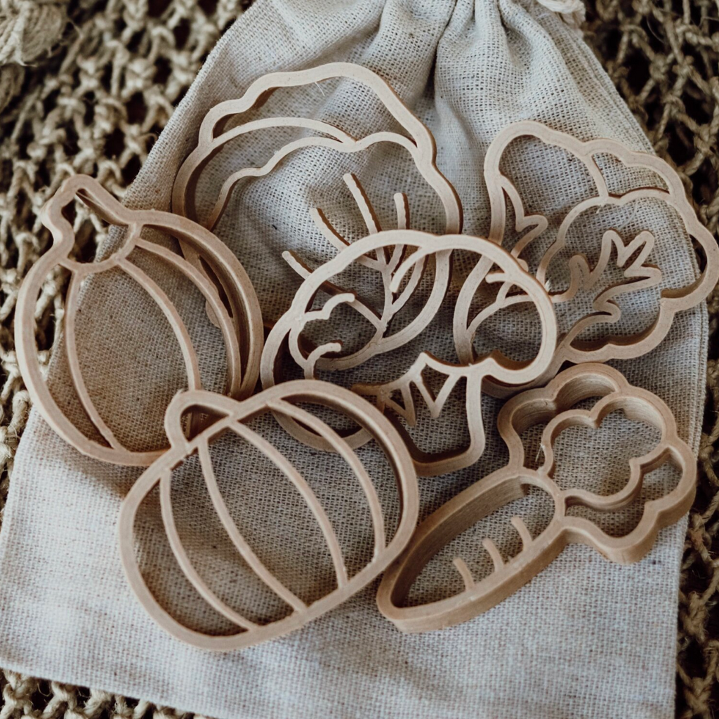 Mini Vegetable Eco Cutter Set (6 Pieces) | Playroom Avenue