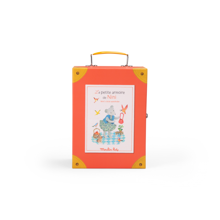 Moulin Roty Nini Little Wardrobe Suitcase - The Big Family | Playroom Avenue