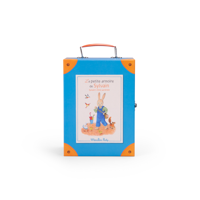Moulin Roty Sylvain Little Wardrobe Suitcase - The Big Family | Playroom Avenue