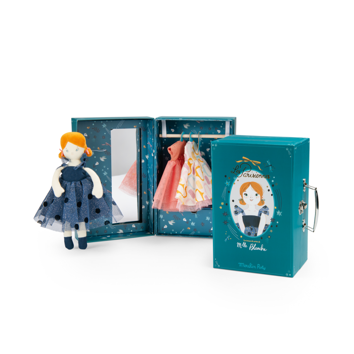 Moulin Roty The Evening Dresses suitcase - The Parisiennes | Playroom Avenue