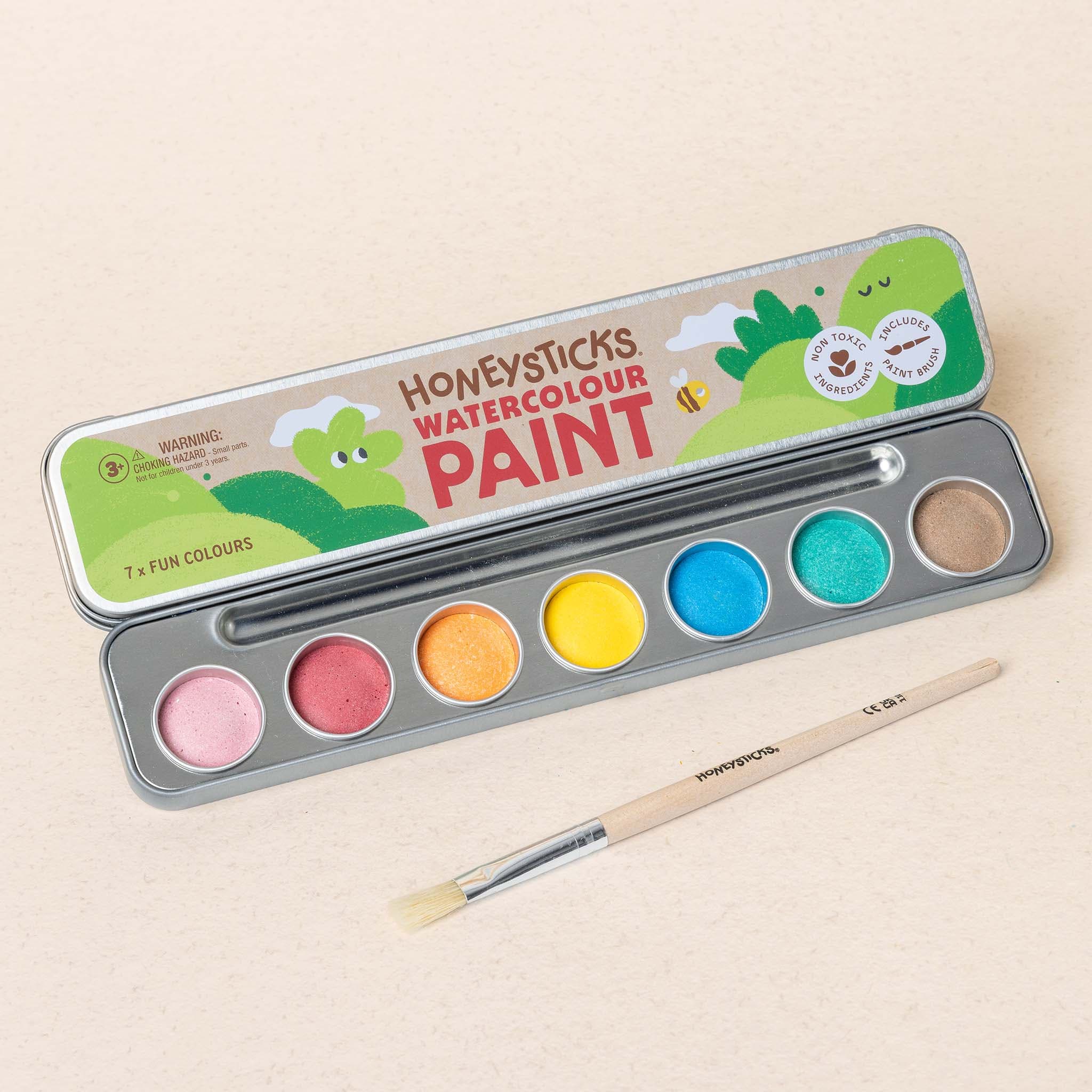 Honeysticks Watercolor Paint Set 7pk | Playroom Avenue