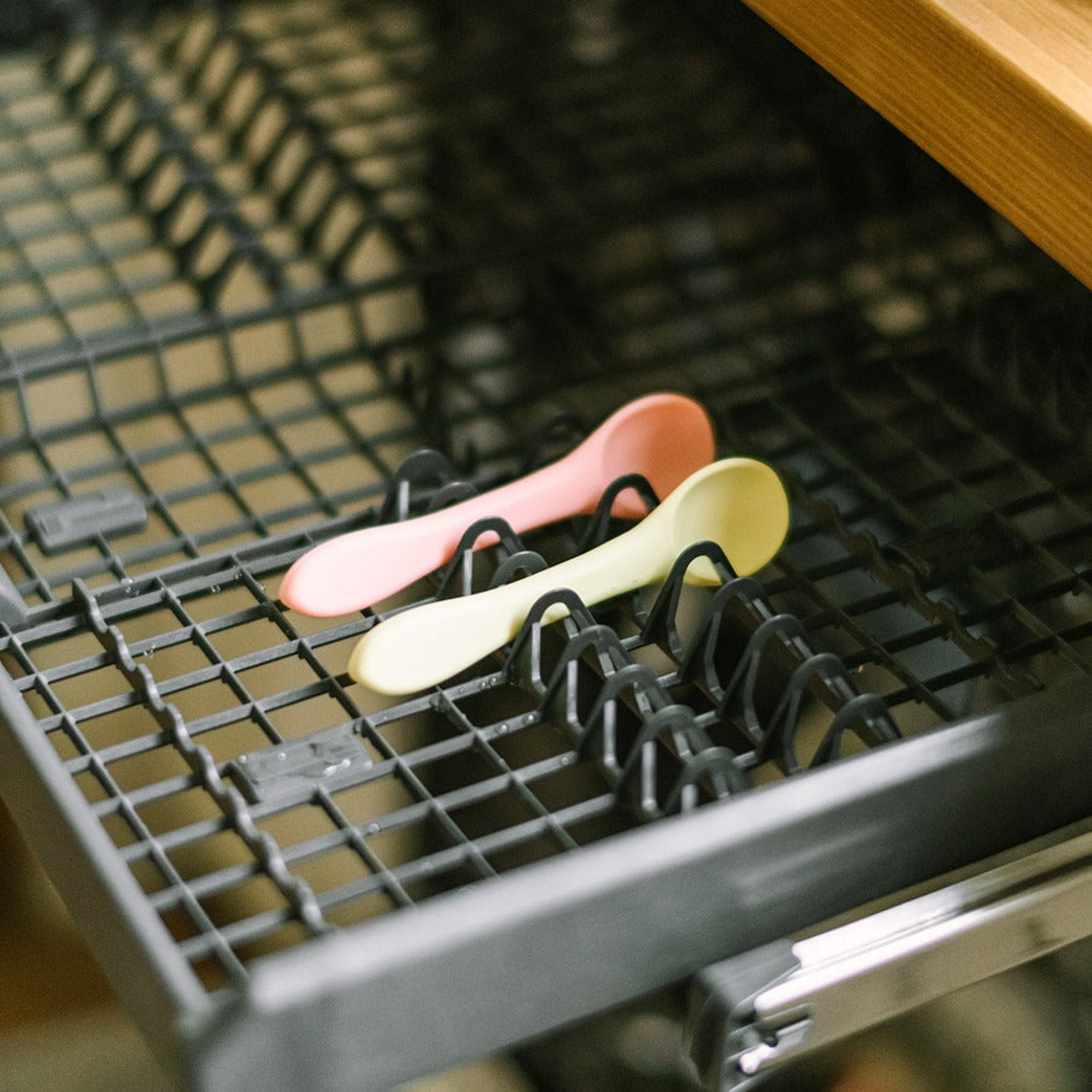 Mason Bottle Silicone Spoon Set | Playroom Avenue