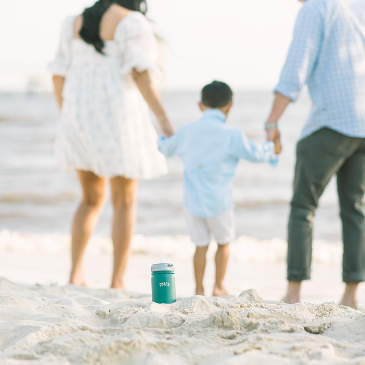 Mason Bottle Stainless Steel Straw Cup, 16oz | Playroom Avenue