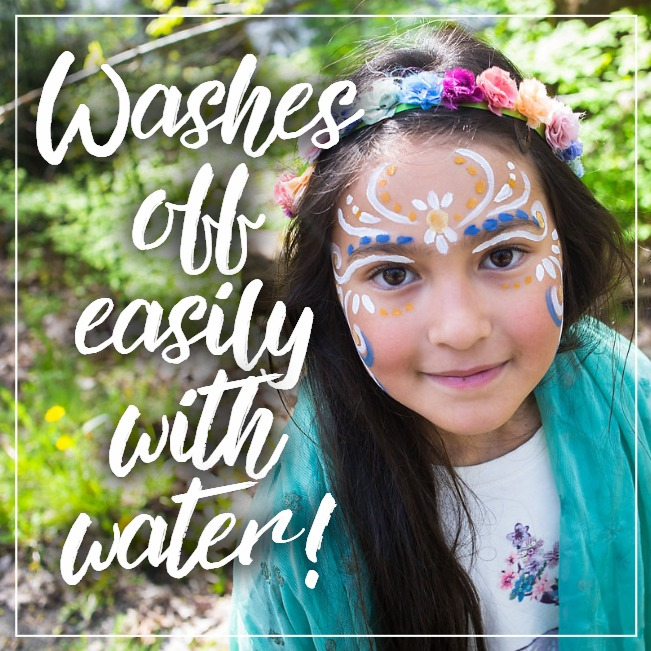 Natural Earth Paint Individual Jars of Face Paint | Playroom Avenue