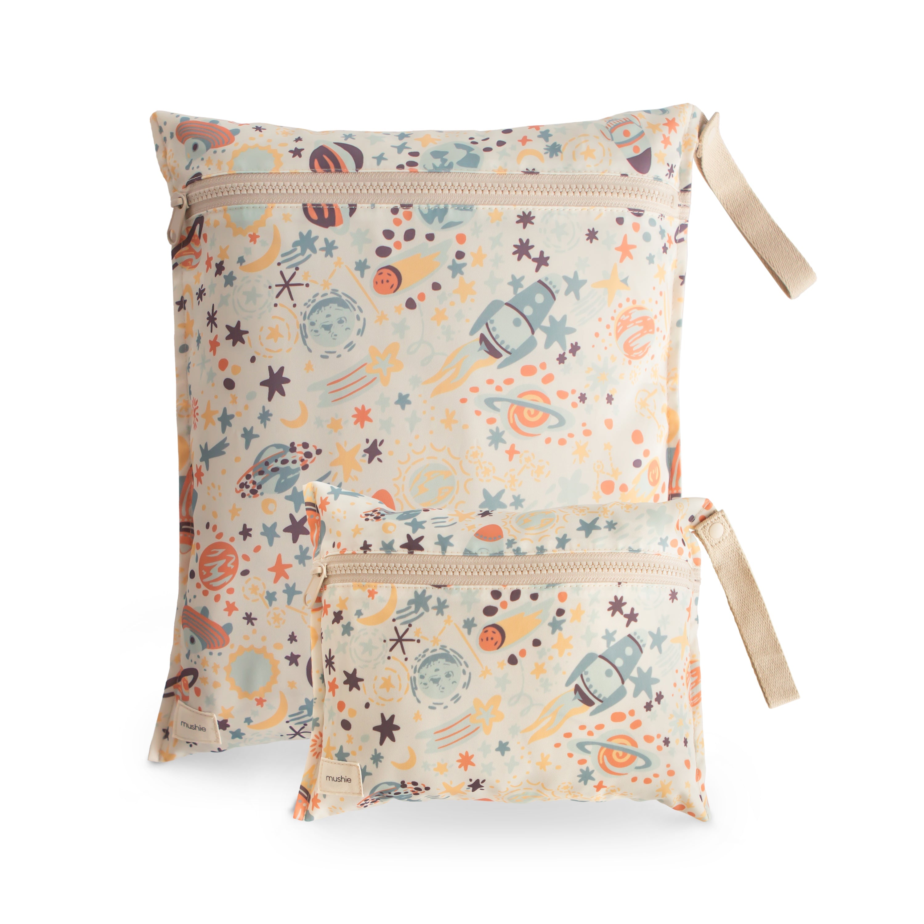 Mushie Water Resistant Wet Bag Space | Playroom Avenue