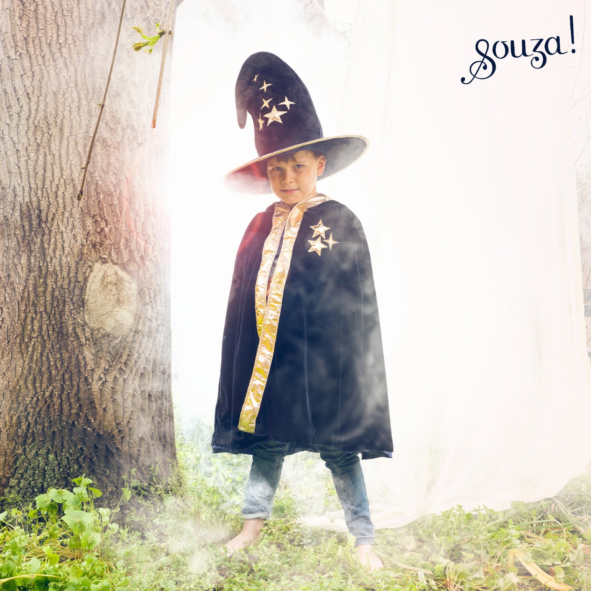 Souza Wilfred Magician Costume Cape for Kids | Playroom Avenue